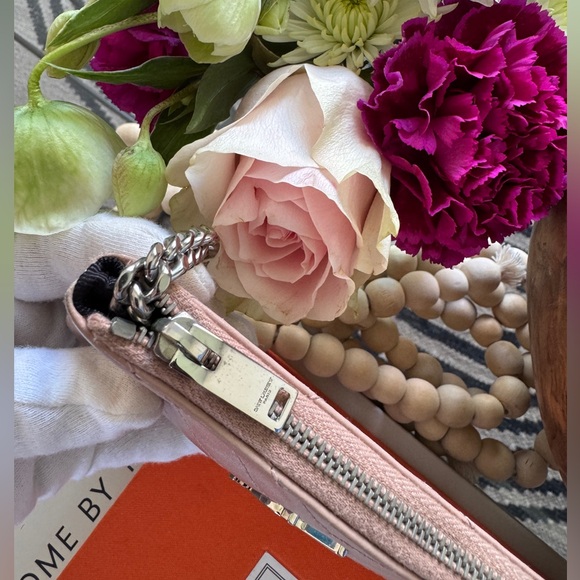 YSL Cassandra Blush Pink Matelasse’ Card Pouch w/ Key Ring. Excellent condition. - Picture 12 of 14